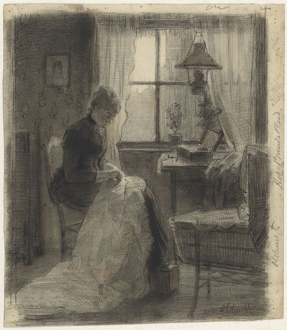 Het Bruidskleed (1867 - 1935) by Ferdinand Oldewelt