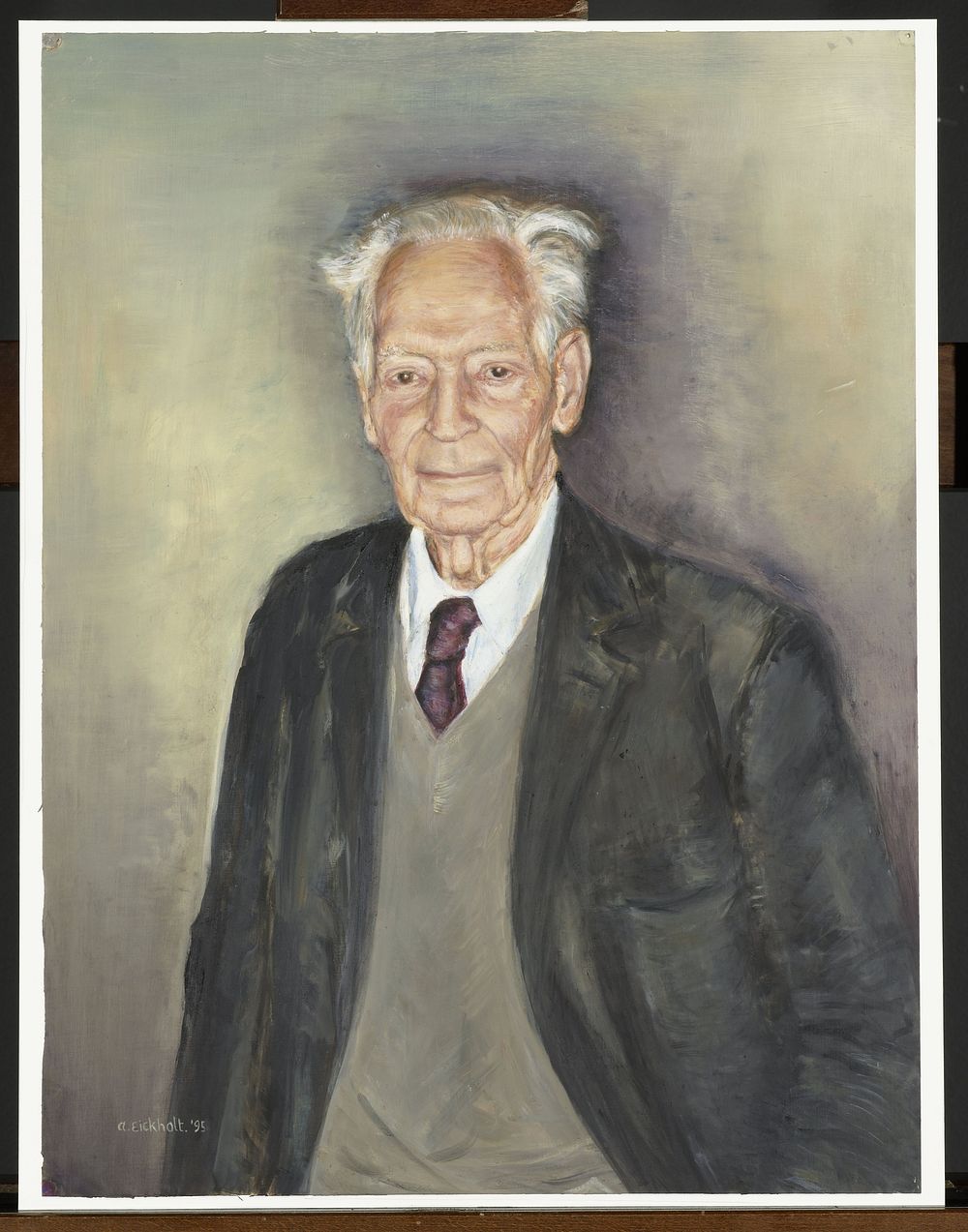 Portret van Prof. Dr. P. Formijne (1995) by Anna Eickholt