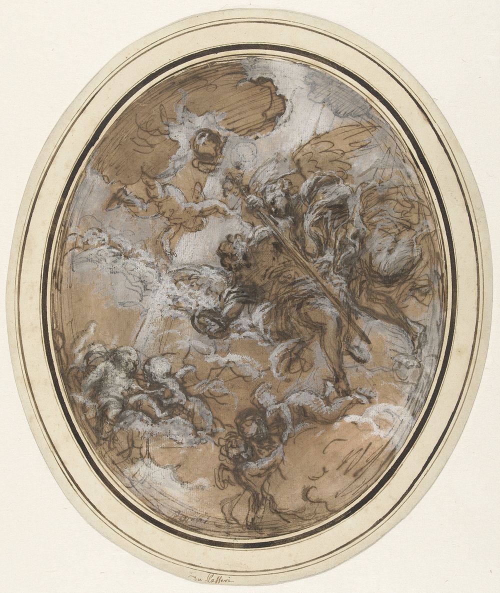 Glorification of St Joseph (1664 - 1714) by Giuseppe Passeri