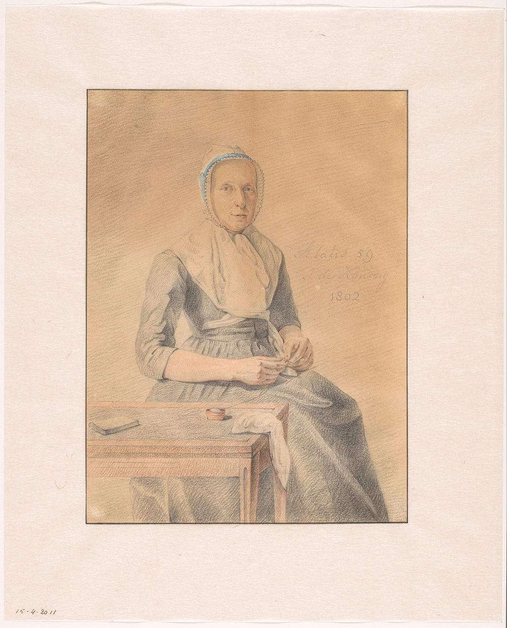 Portret van Catharina van Eck (1802) by Johannes de Koning