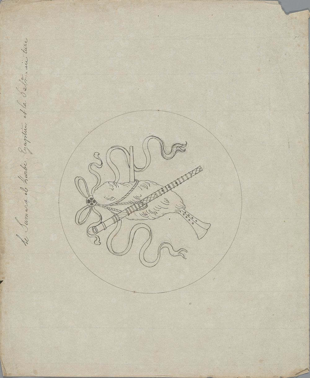 Le Samara el Kurbe Egyptien et la halamanie turc (in or before 1828) by Pierre Félix van Doren