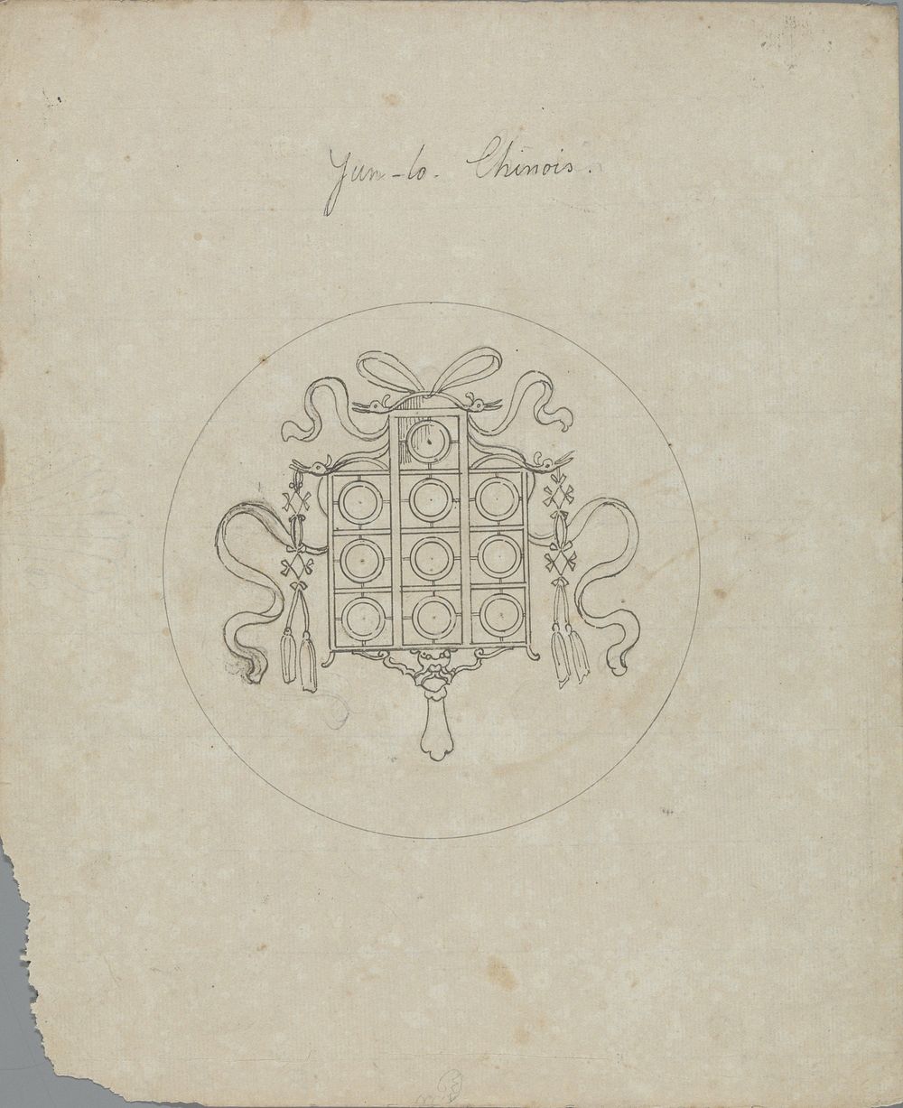 Yun-lo. Chinois (in or before 1828) by Pierre Félix van Doren