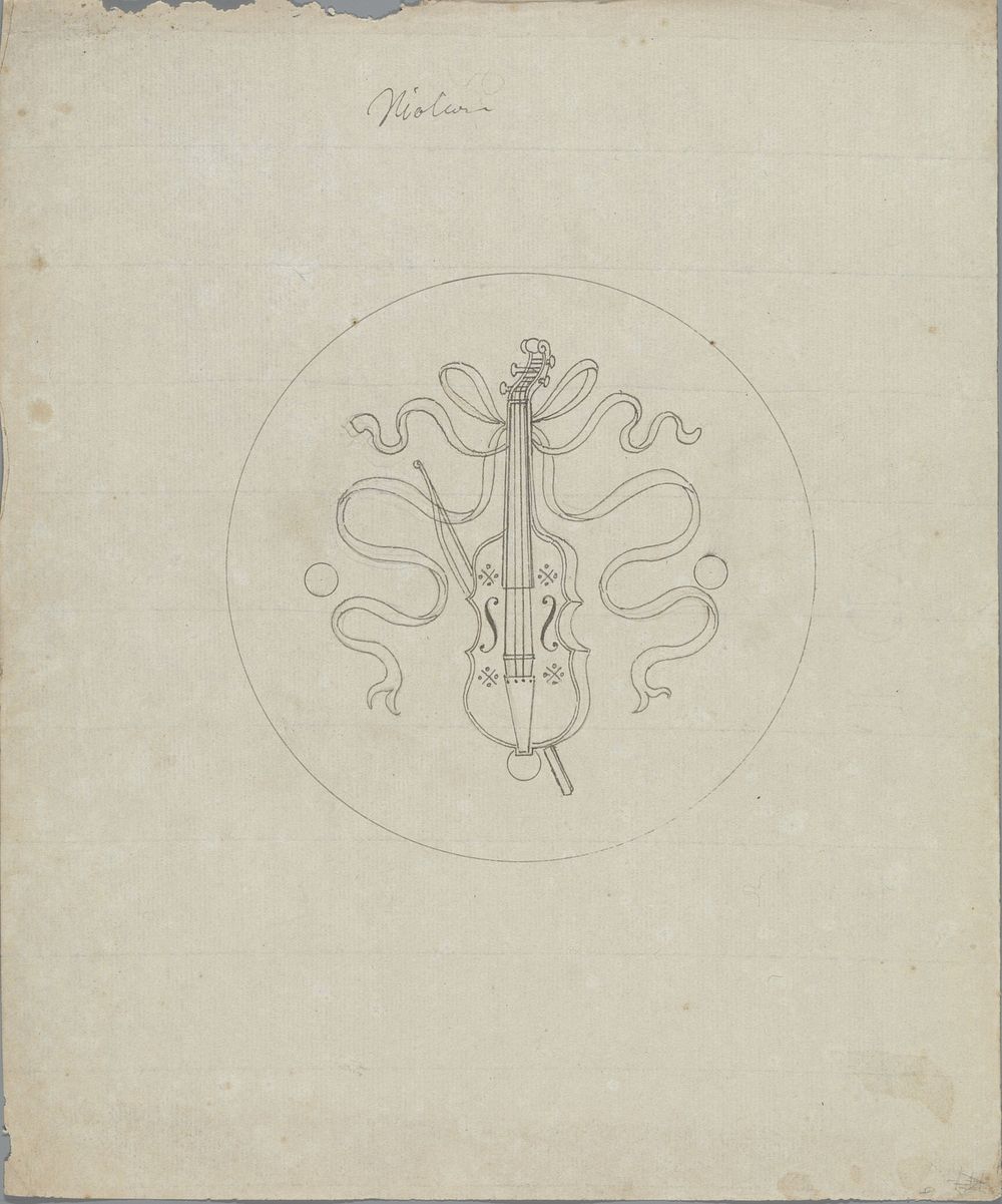 Violon (in or before 1828) by Pierre Félix van Doren