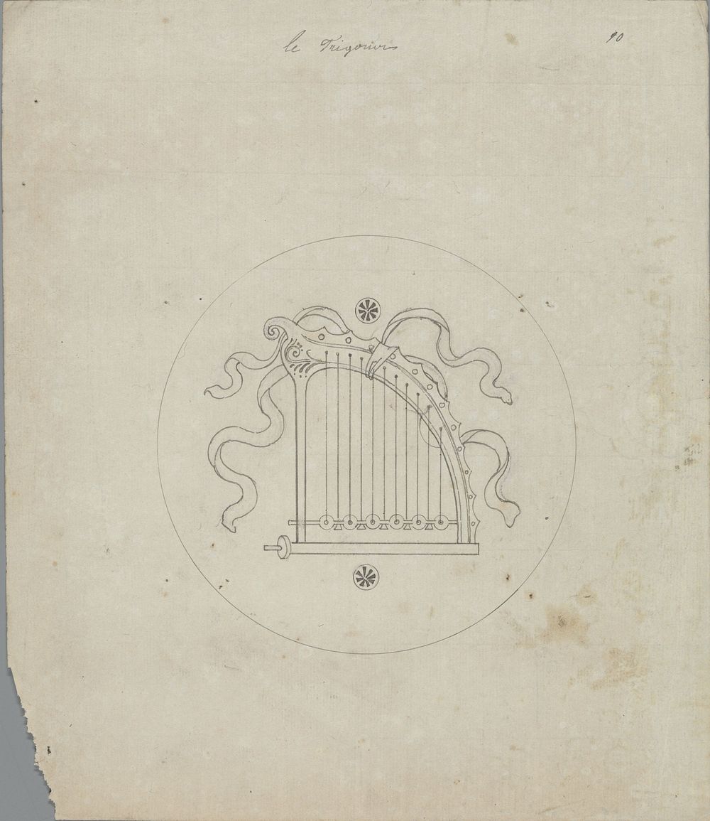 Le Trigouir [?] (in or before 1828) by Pierre Félix van Doren