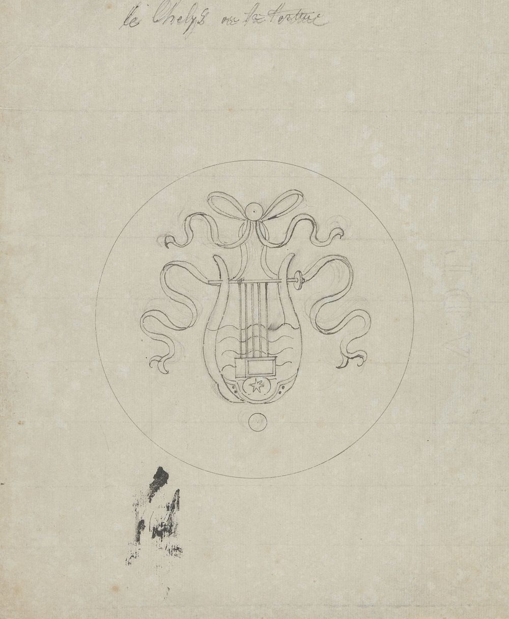 Le Chelys ou la tortine (in or before 1828) by Pierre Félix van Doren