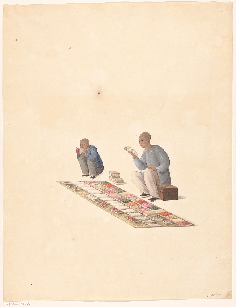 Chinese boekhandelaar (in or after 1805) by anonymous