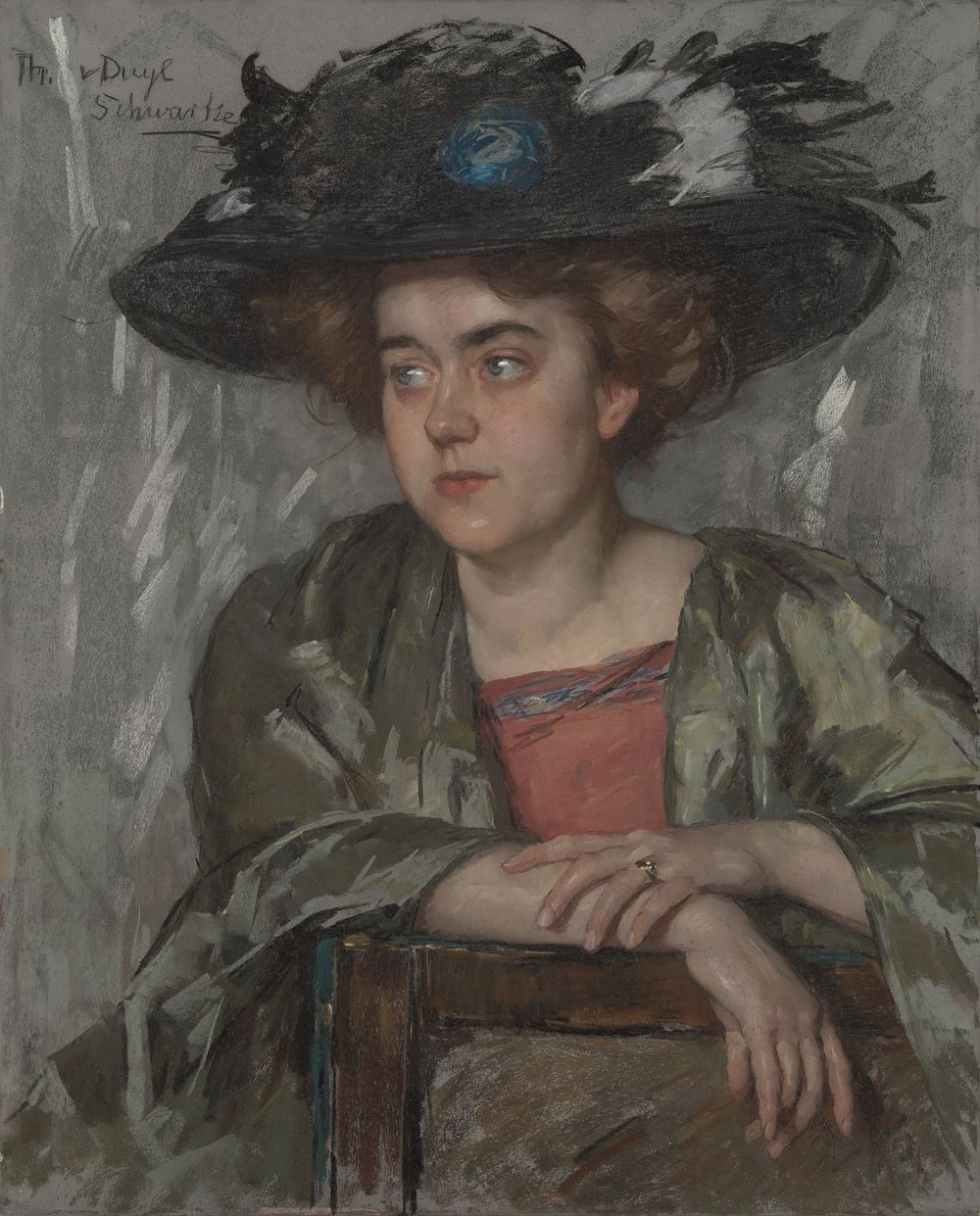 Portret van Sorella (1906 - 1918) by Thérèse Schwartze