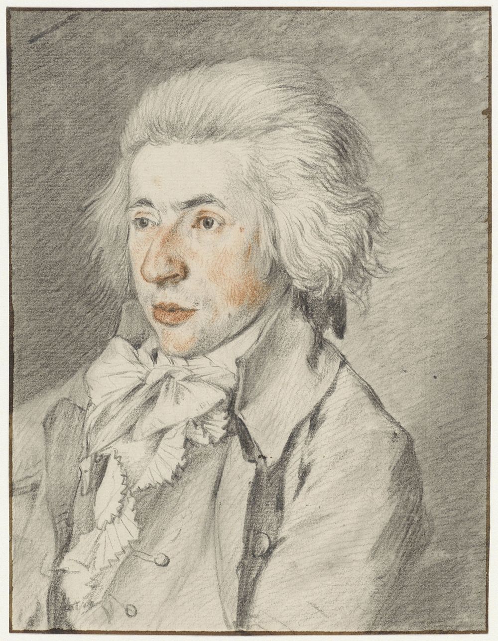Portret van Carel Lodewijk Hansen (c. 1784 - c. 1831) by Wybrand Hendriks