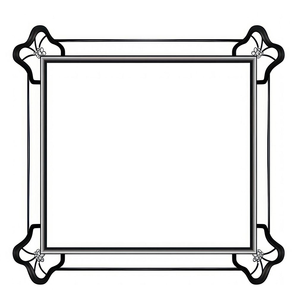 Pattern shape frame line.