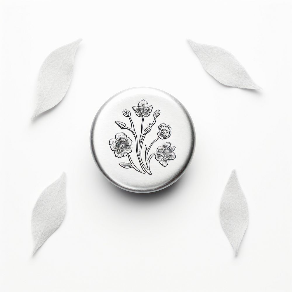 Silver locket white background accessories.