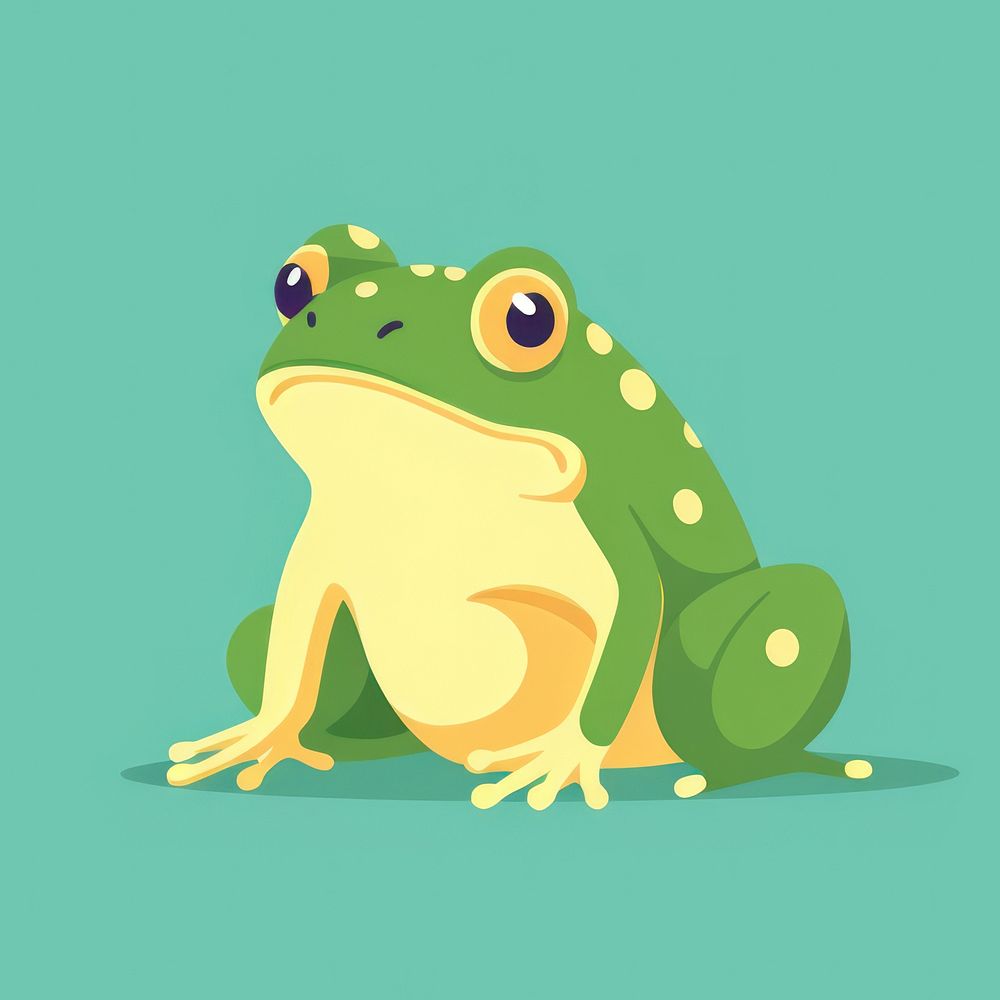 Frog amphibian wildlife reptile. AI | Free Photo Illustration - rawpixel