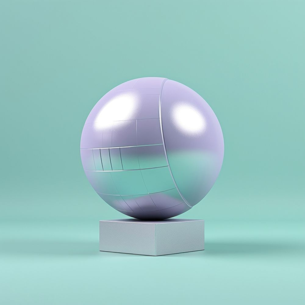 Disco ball sphere art technology.