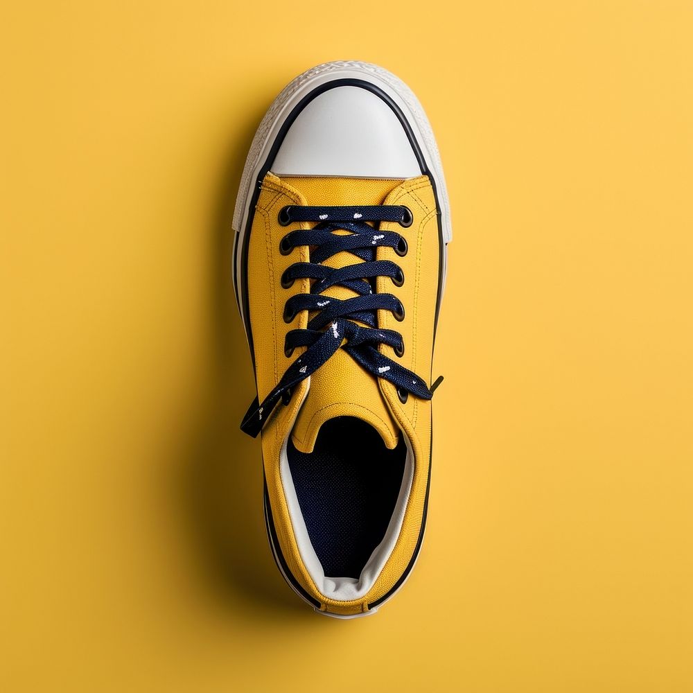 Sport sneaker footwear shoe shoelace. AI generated Image by rawpixel.