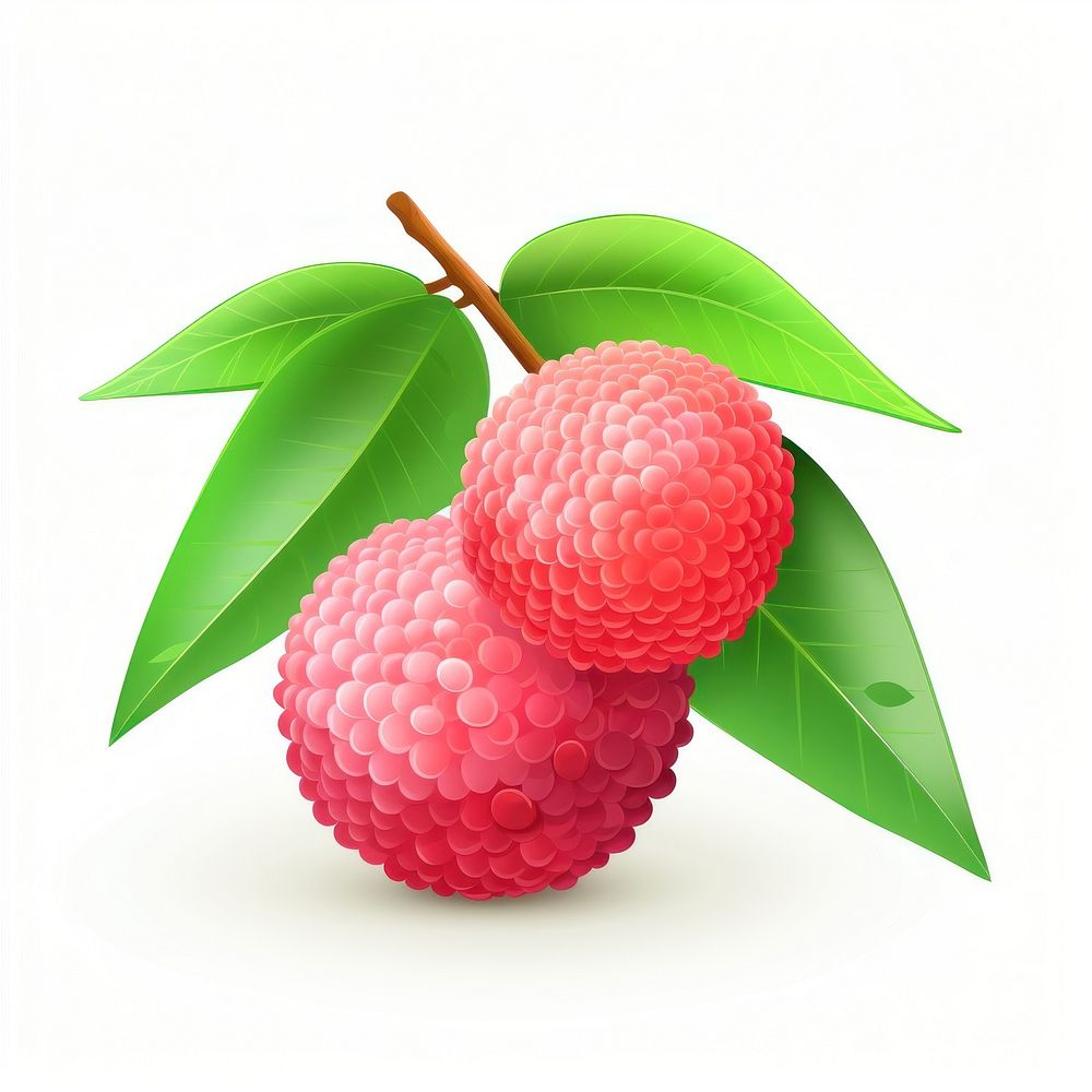 Lyche raspberry fruit plant.