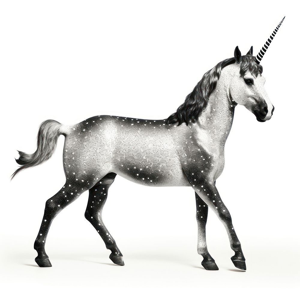 Body unicorn animal mammal sketch.