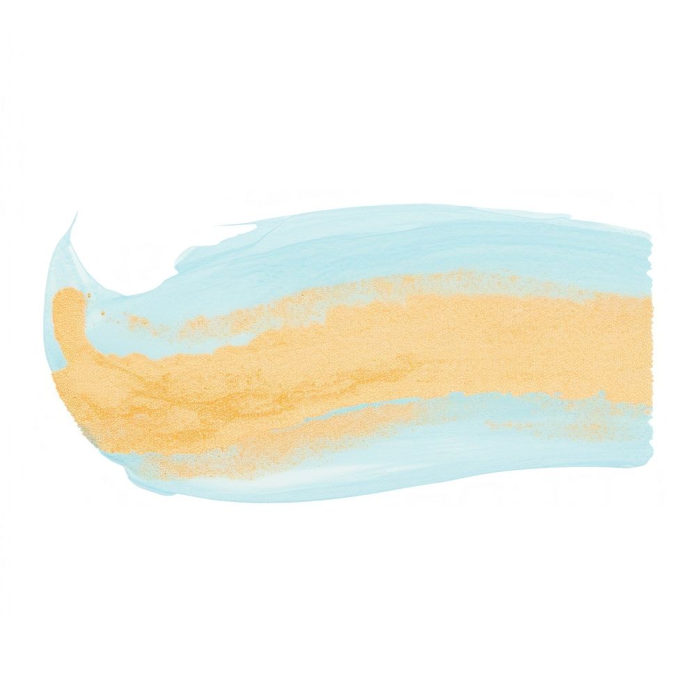 Baby blue mix peach painting white background abstract.
