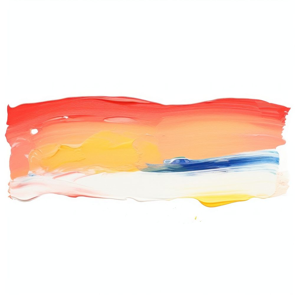 Colorful backgrounds painting white background.