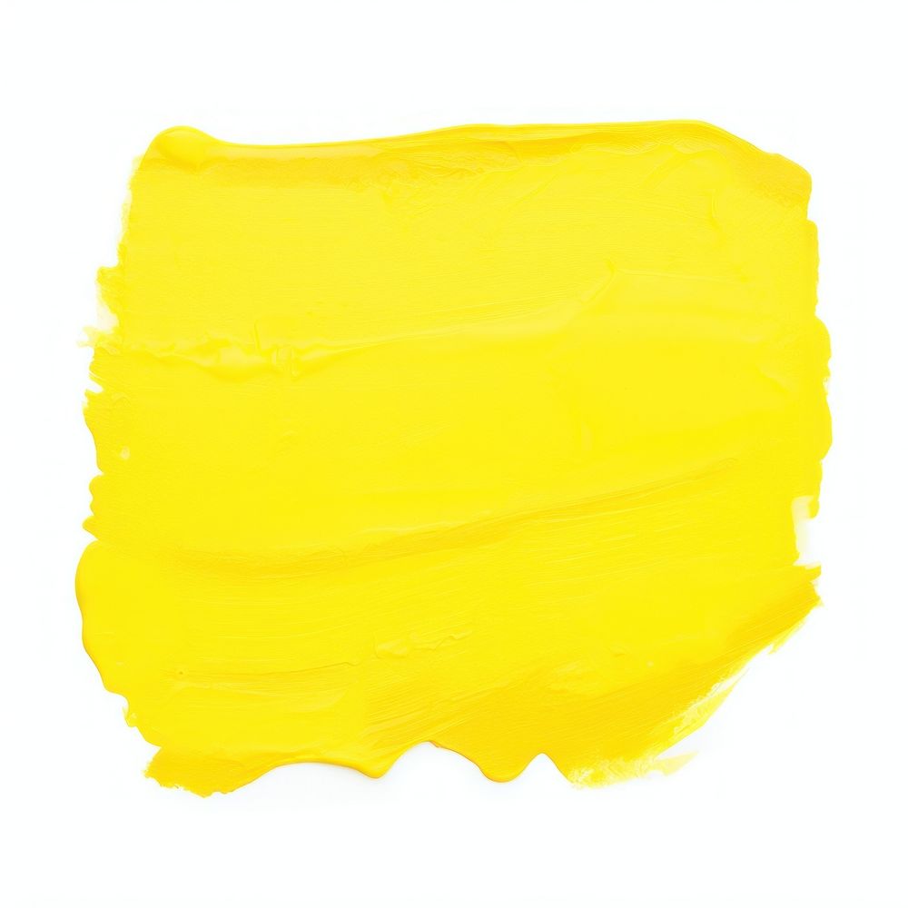 Fluorescent yellow mix butterscotch yellow backgrounds paint white background.