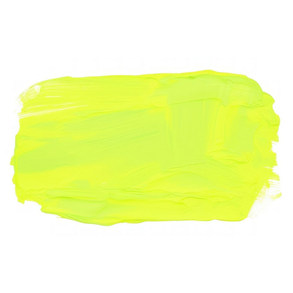 Fluorescent yellow mix mint green backgrounds paint white background.