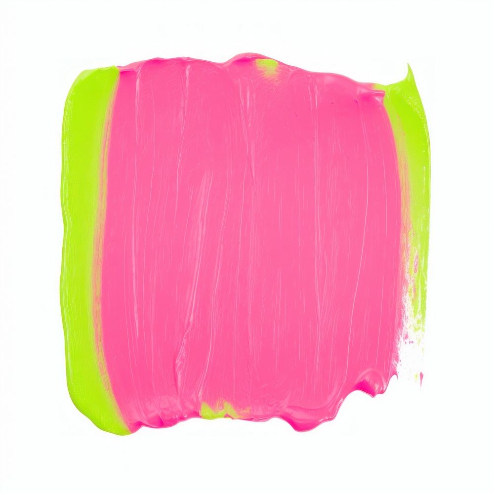 Hot pink mix slime green backgrounds paint white background.