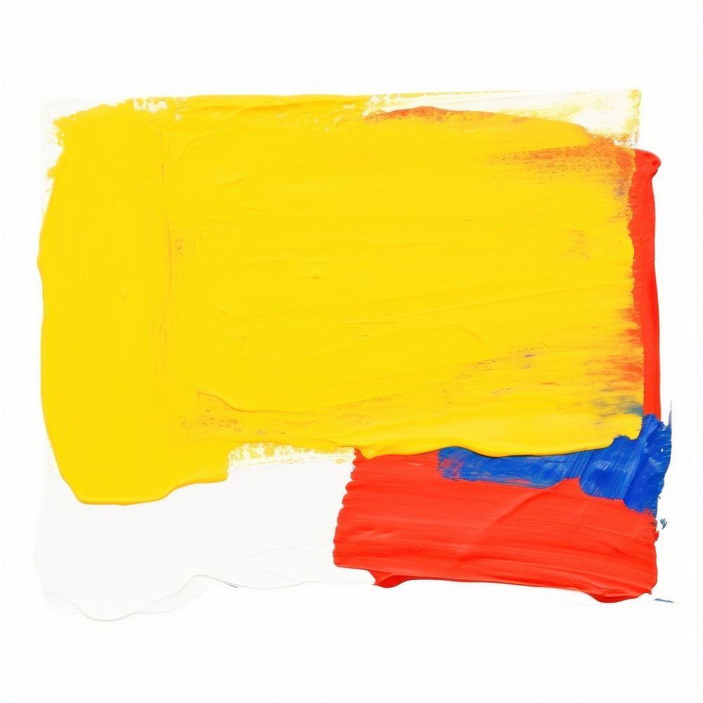 Primary colors with a bold twist backgrounds painting white background.