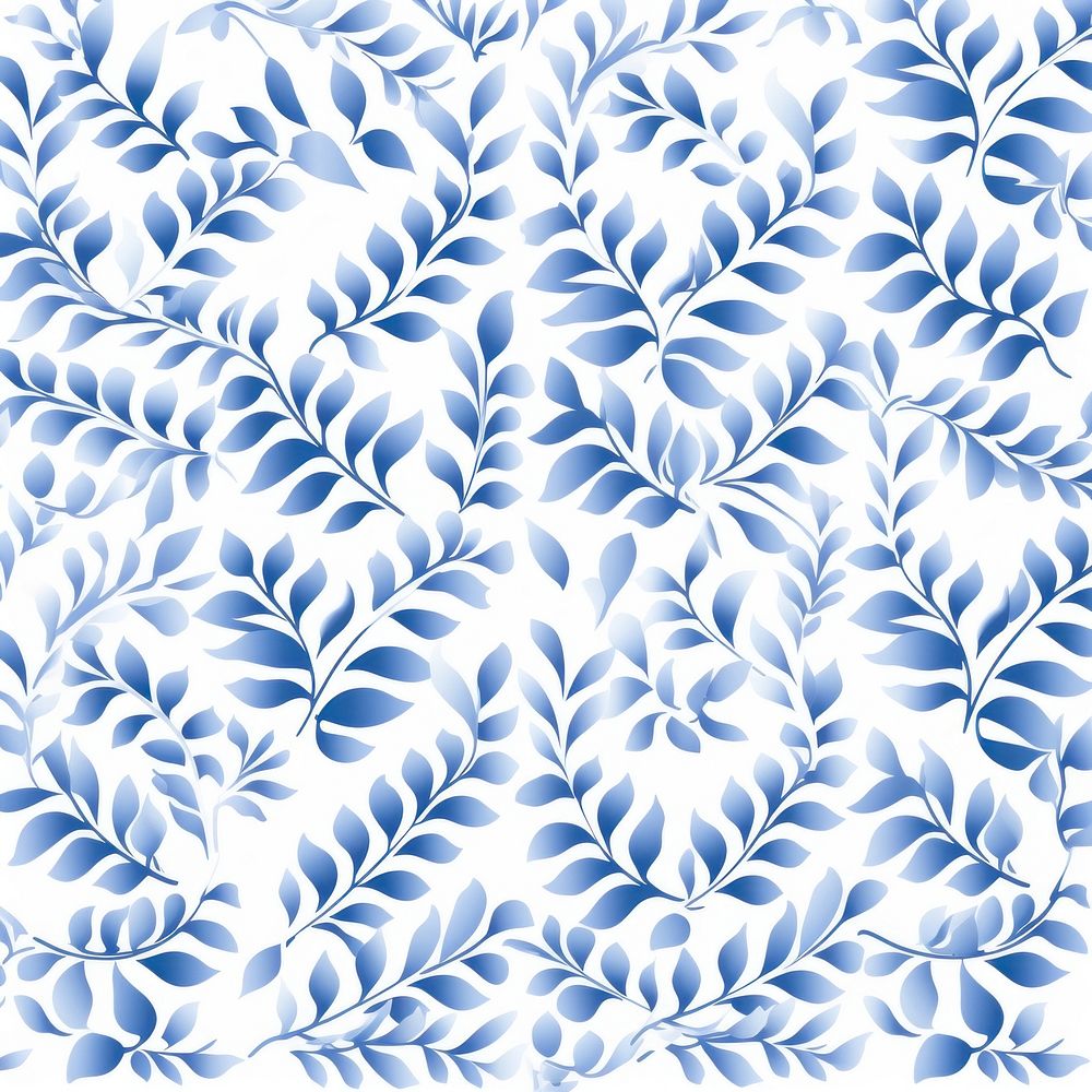 Tile pattern of tea leaf backgrounds art repetition.