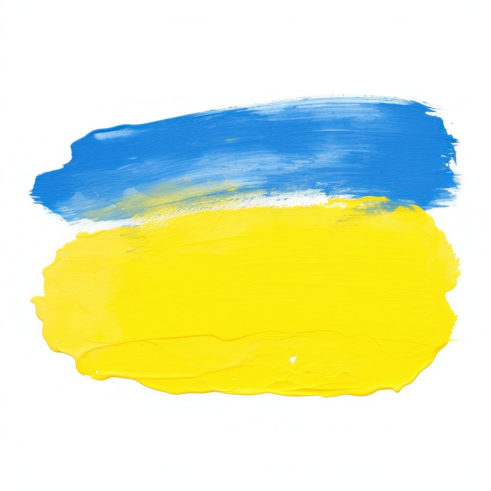 Yellow mix sky bule backgrounds painting white background.