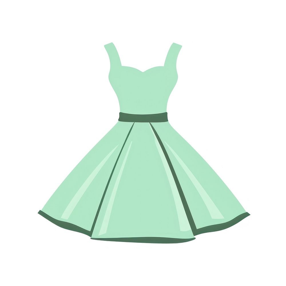 Mint green dress fashion shape gown.