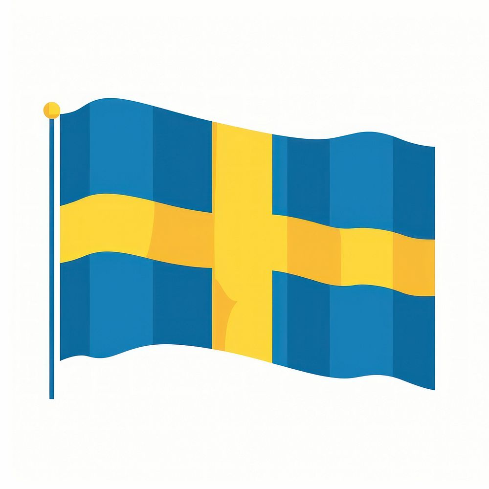 Sweden flag patriotism furniture striped.