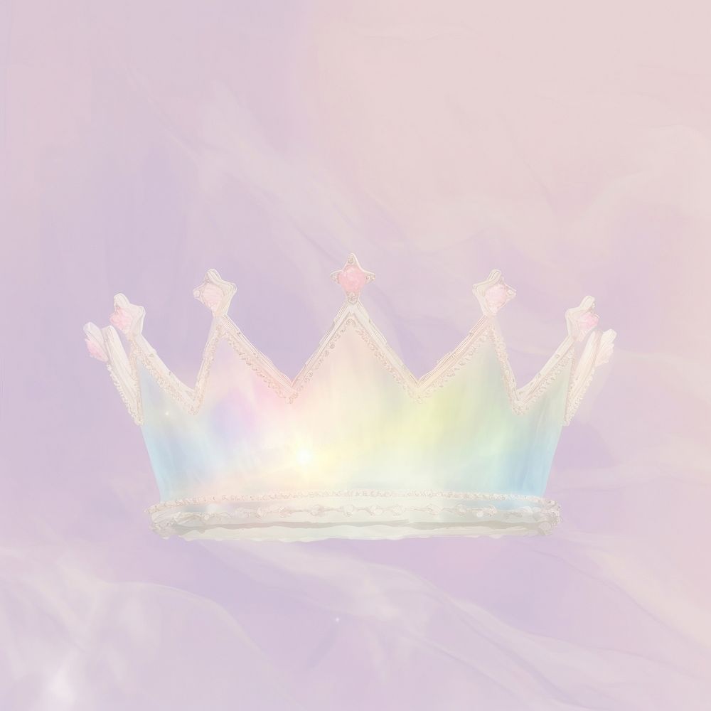 Glass crown backgrounds tiara accessories.