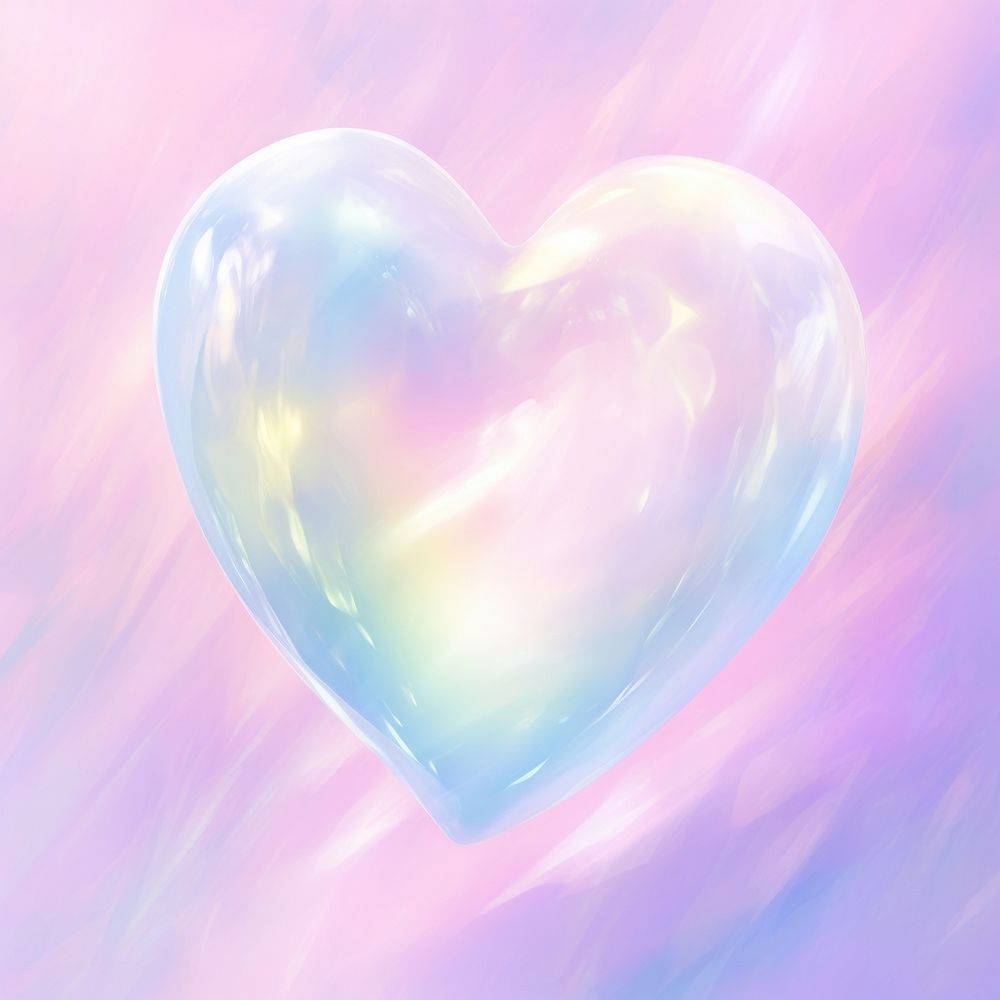 Glass heart backgrounds abstract softness.