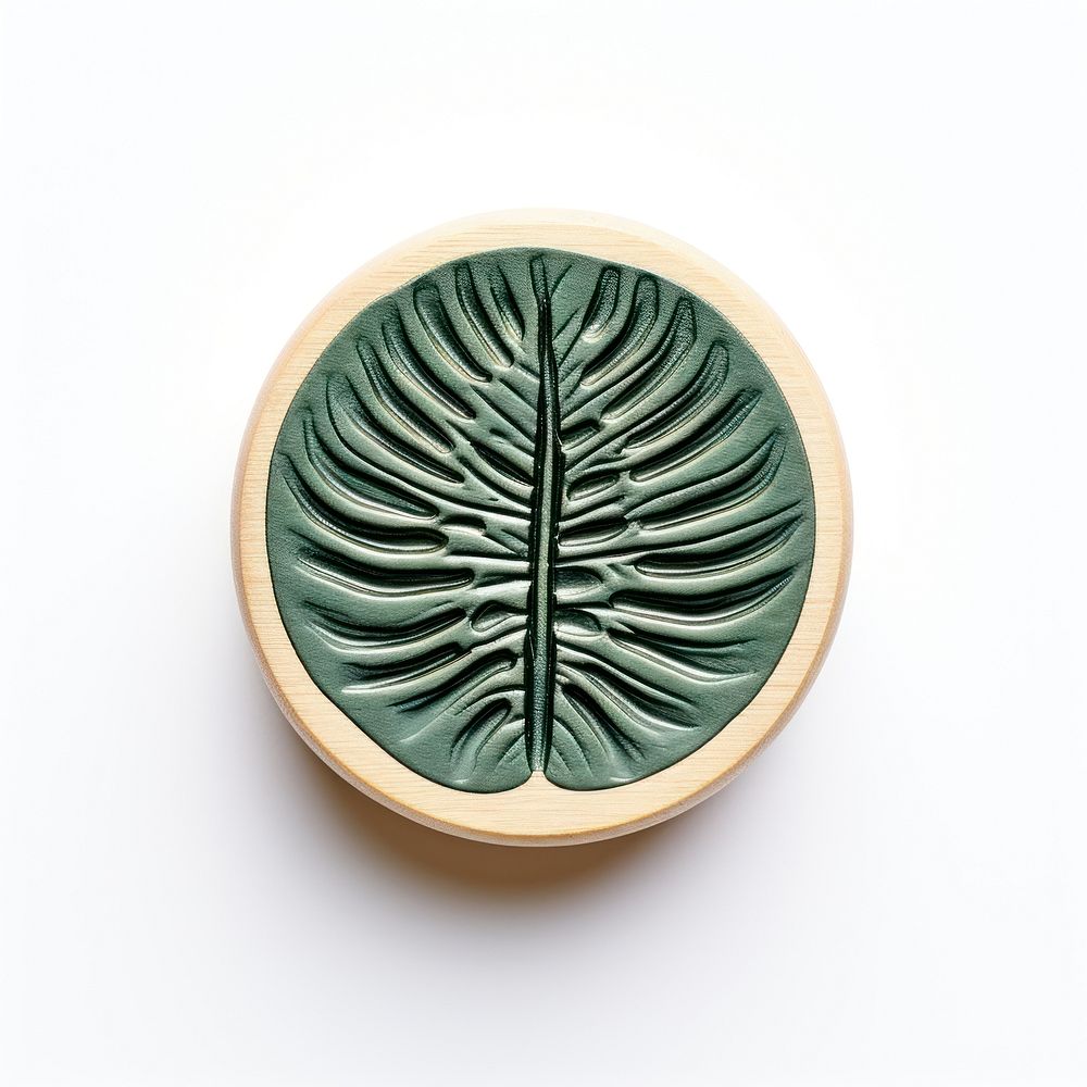 Seal Wax Stamp Monstera wax white background accessories porcelain.