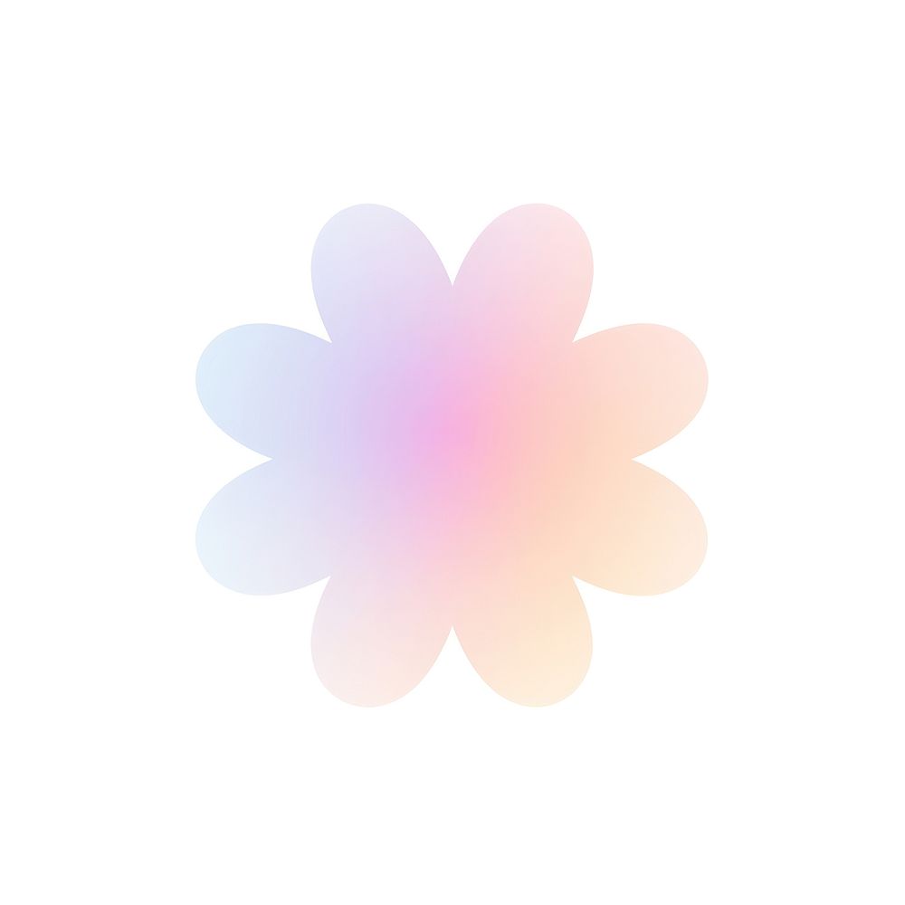 Flower blossom icon nature plant white background. AI generated Image by rawpixel.