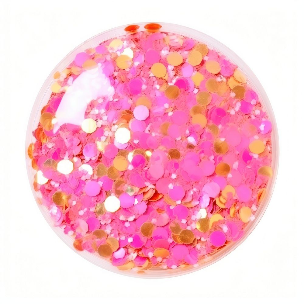 Circle glitter confetti shape. AI | Premium Photo - rawpixel