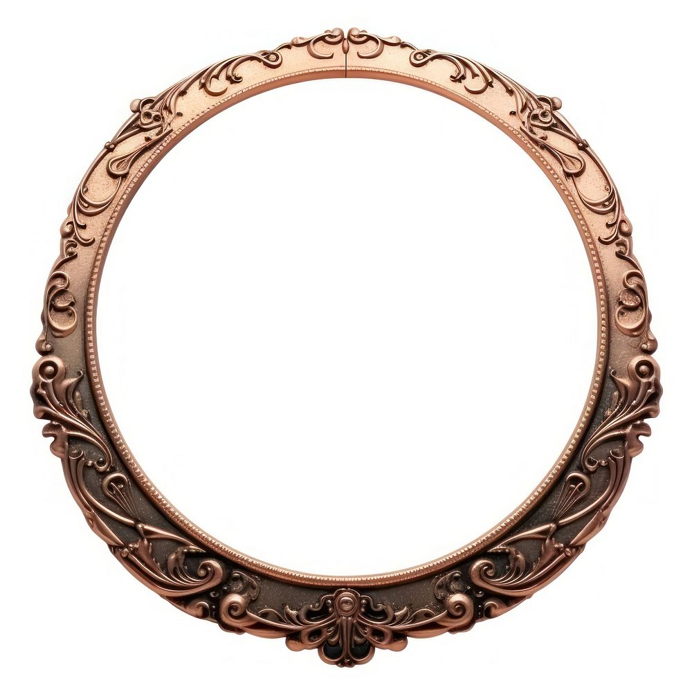 Nouveau art of the moon frame jewelry pendant locket.