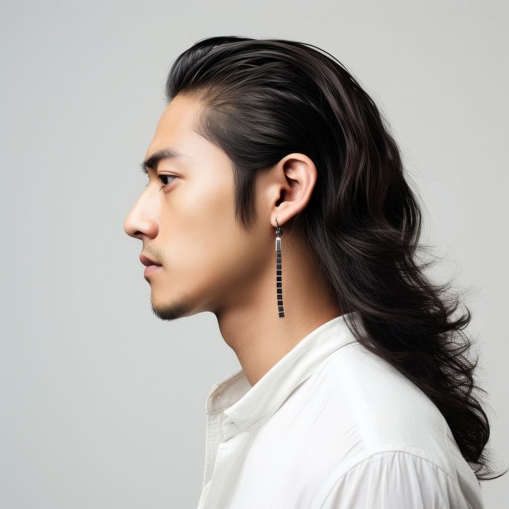 Asian man portrait fashion adult.