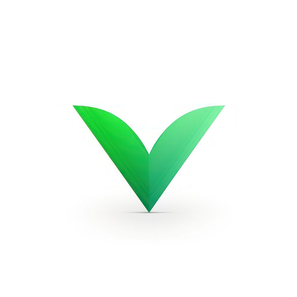 Green check mark vectorized line logo white background diagram.
