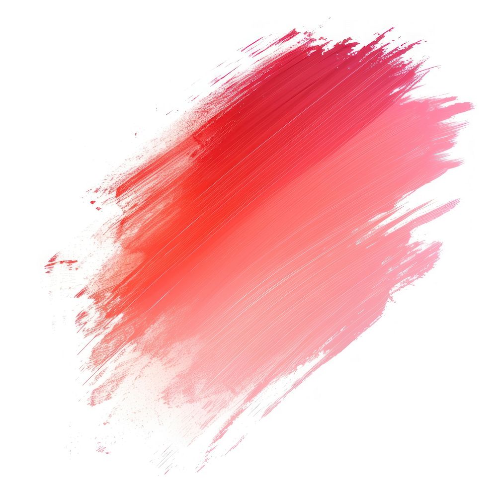 Gradient brush stroke backgrounds paint pink.