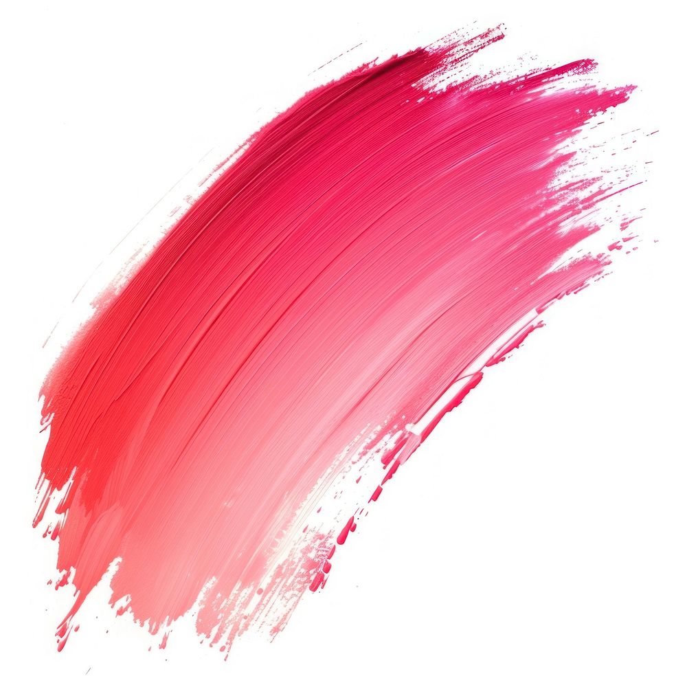 Gradient brush stroke backgrounds paint pink.