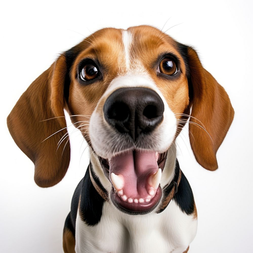 Selfie good boy beagle animal mammal hound.