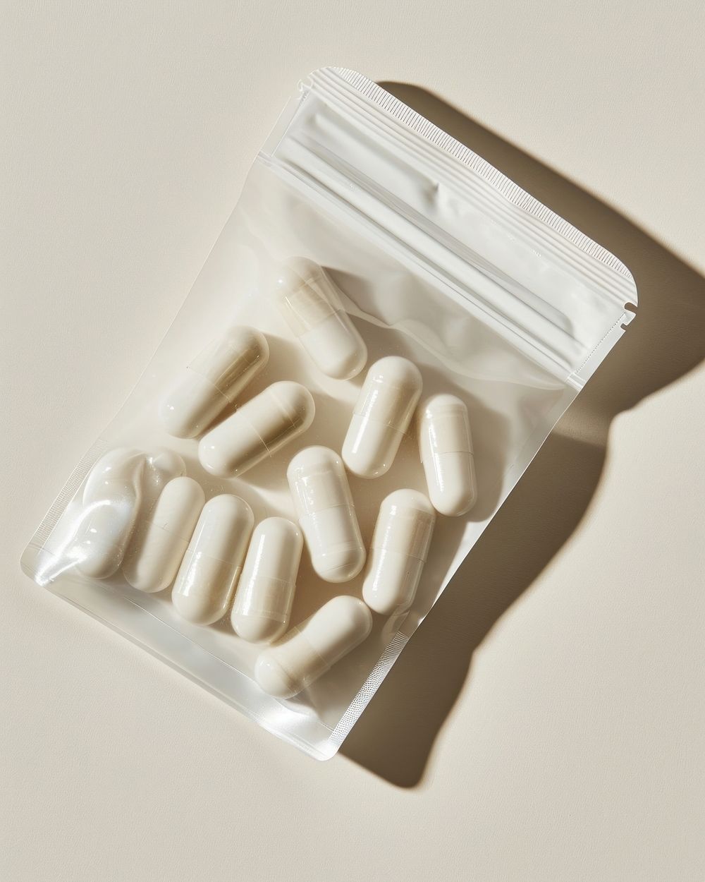 Pill white antioxidant medication.