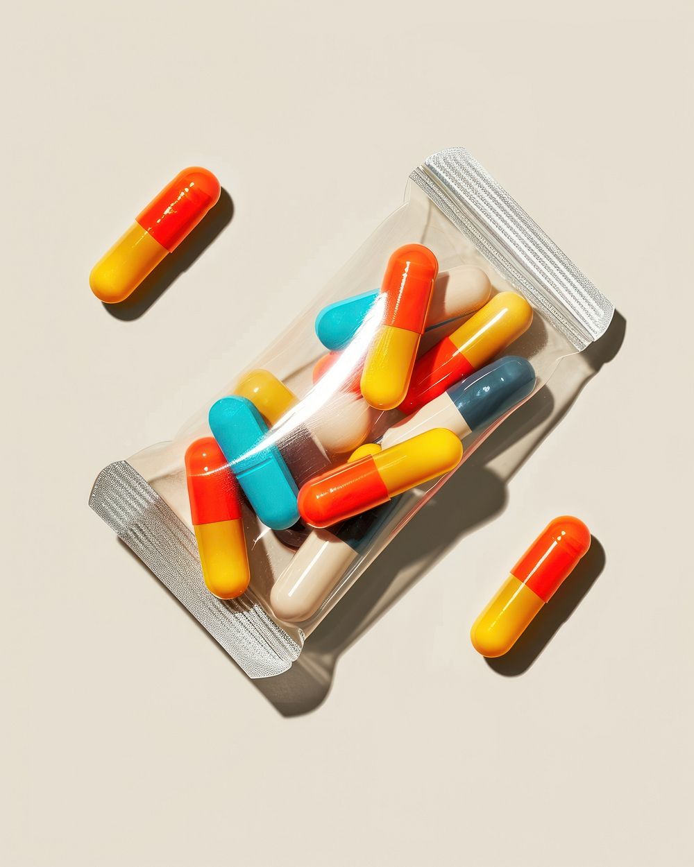 Pill capsule antioxidant medication.