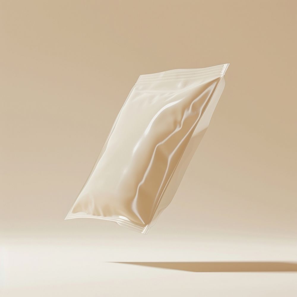 Zip bag  white simplicity porcelain.