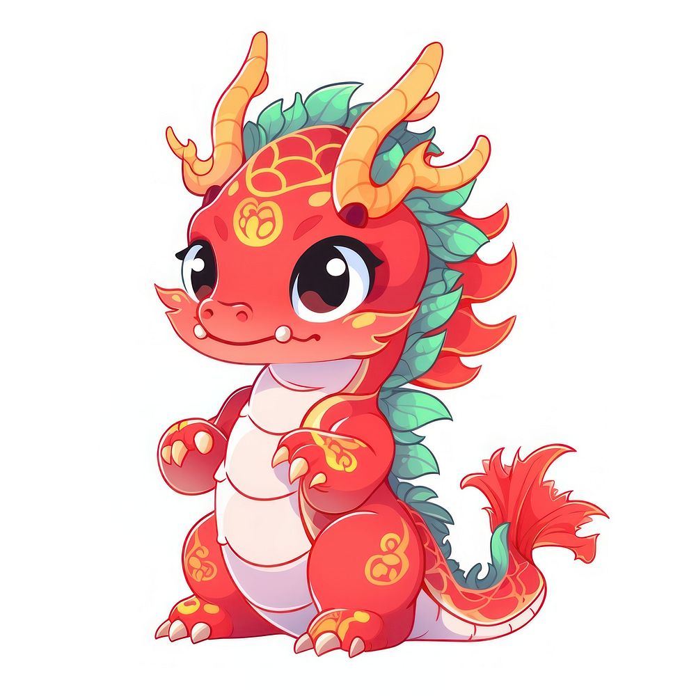 Chinese dragon representation chinese dragon | Free Photo Illustration ...