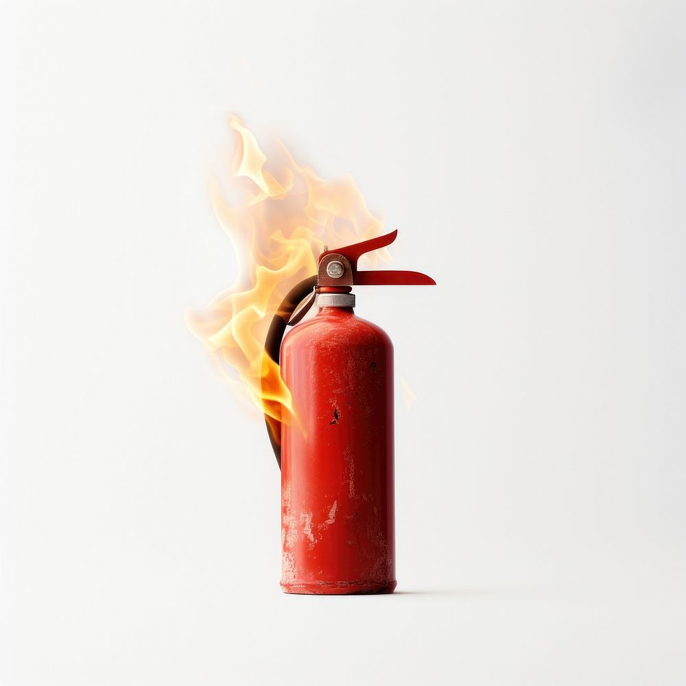 Photography of a Fire Extinguisher Burning fire burning flame.