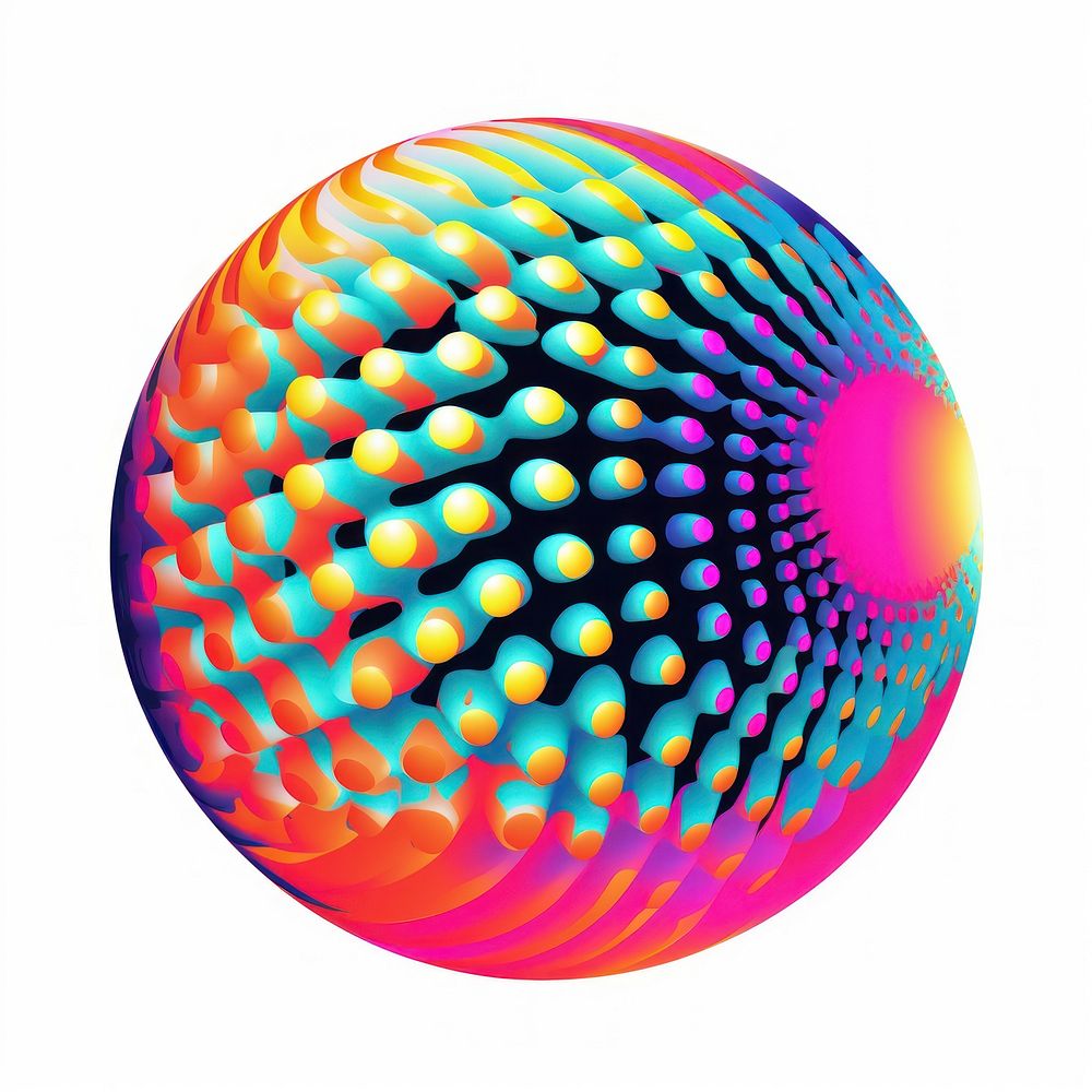 A ball pattern sphere astronomy. AI generated Image by rawpixel.