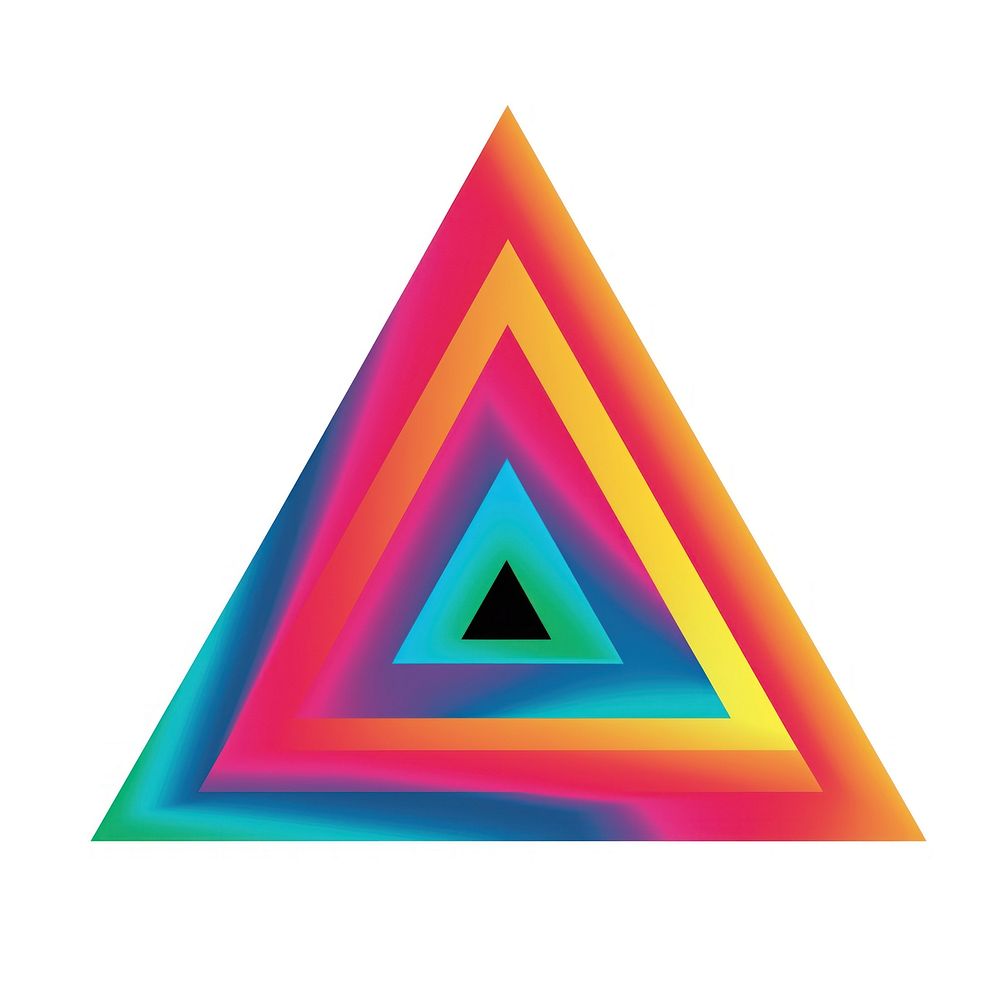 Triangle creativity scoreboard abstract. AI generated Image by rawpixel.