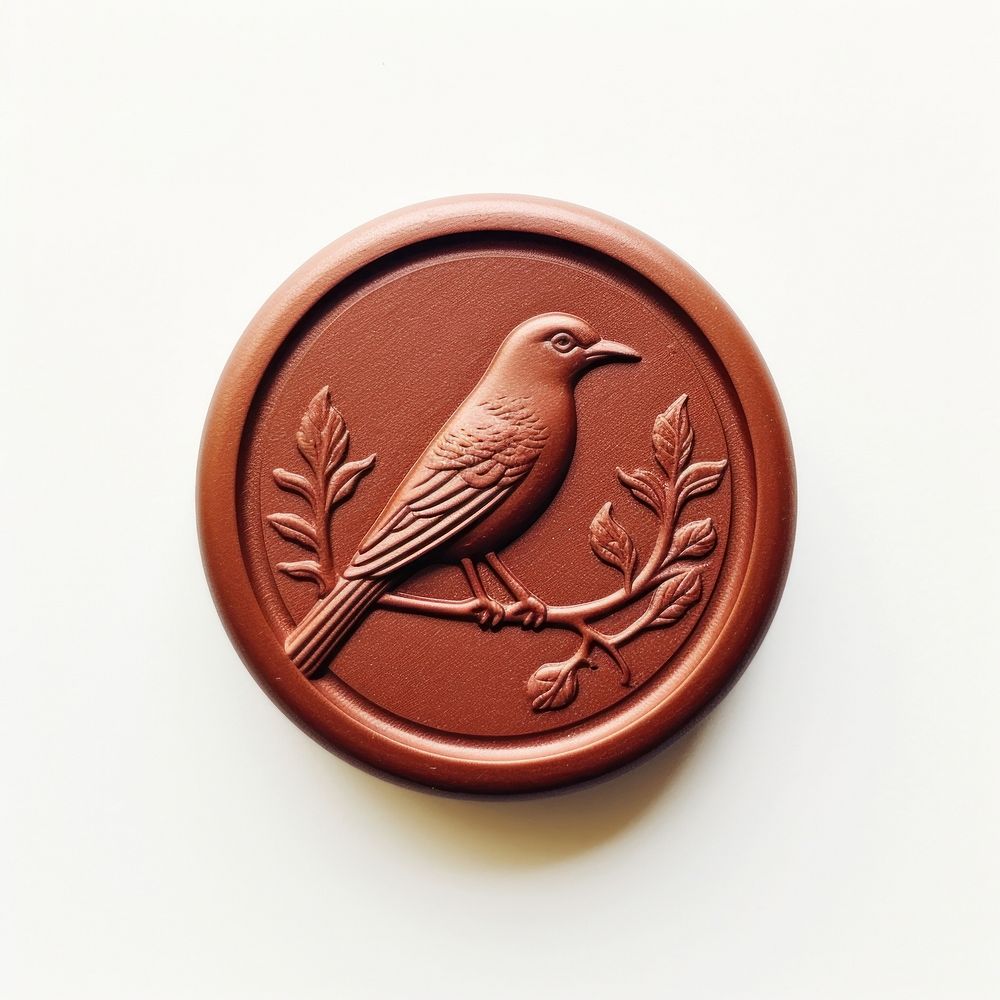 Seal Wax Stamp bird animal representation accessories.