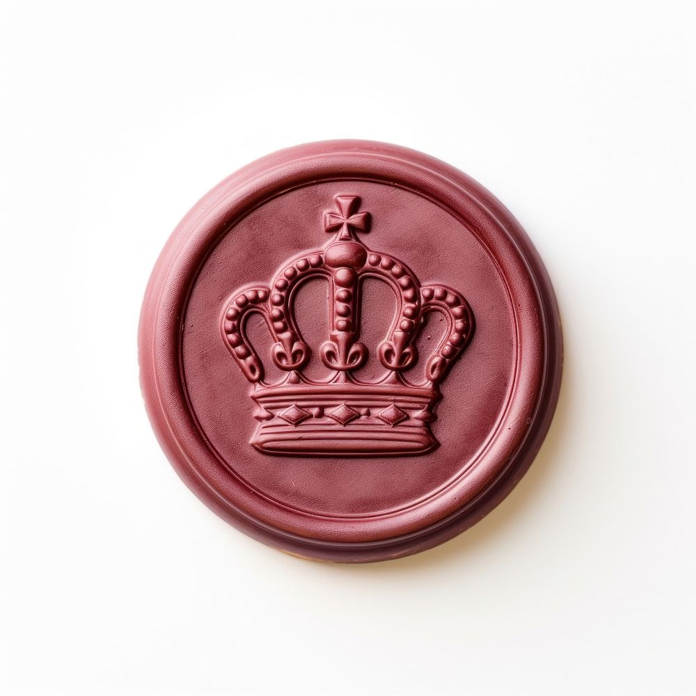 Seal Wax Stamp crown white background accessories accessory.