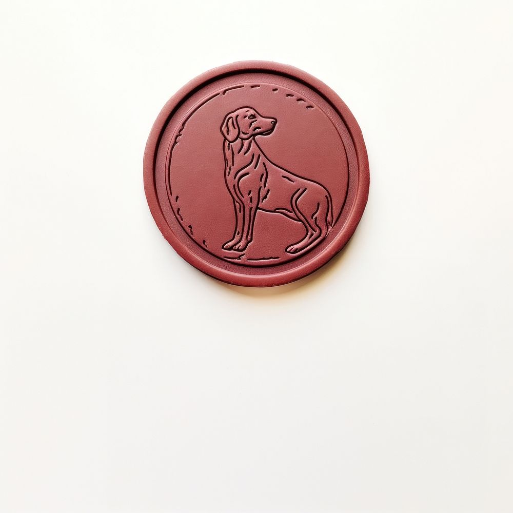 Seal Wax Stamp dog representation accessories creativity.